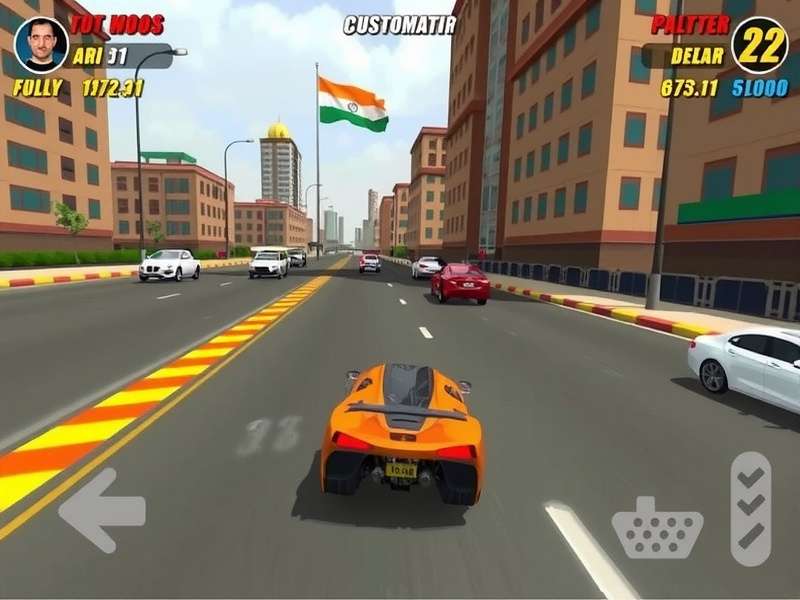 Papri Prime Racer multiplayer race with Indian players